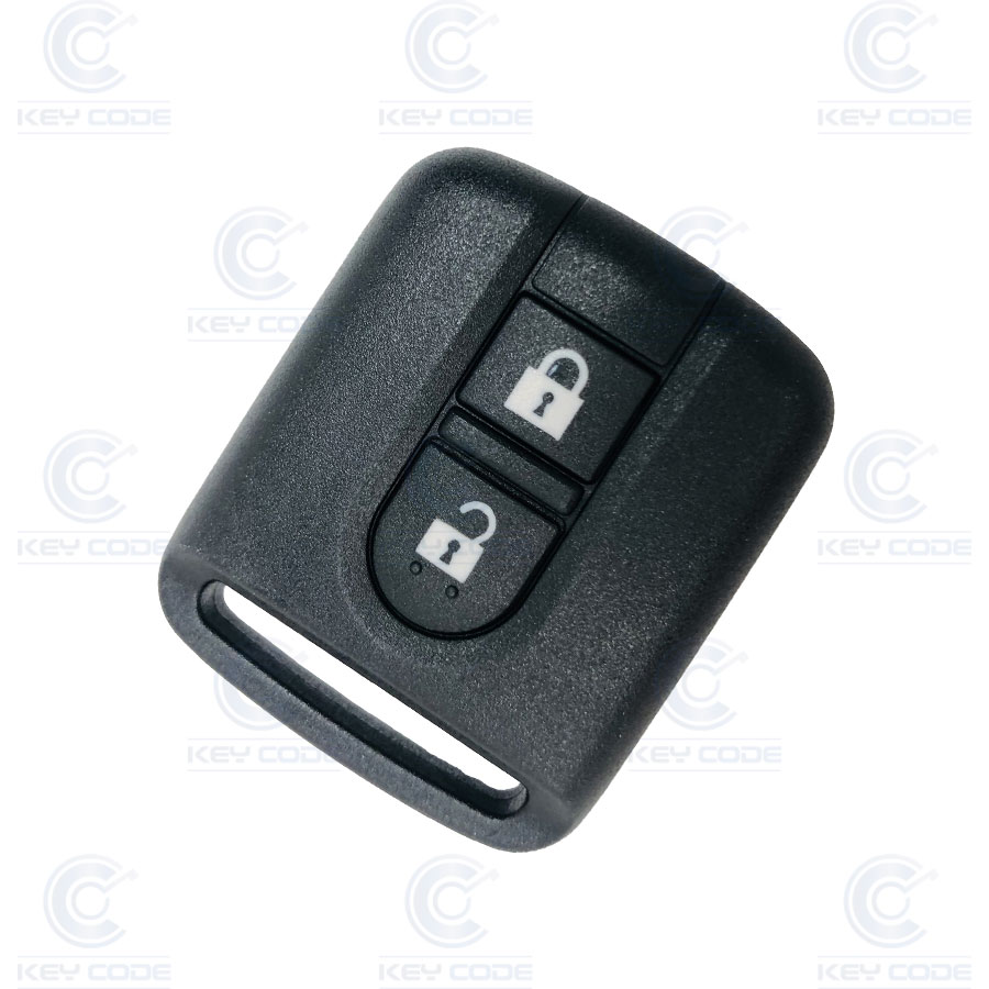MANDO NISSAN PRIMERA/ALMERA FIJO 2 BOTONES CUADRADO (P12) (282689F974) PCF7946 ID46 433 MHZ ASK ORIGINAL 