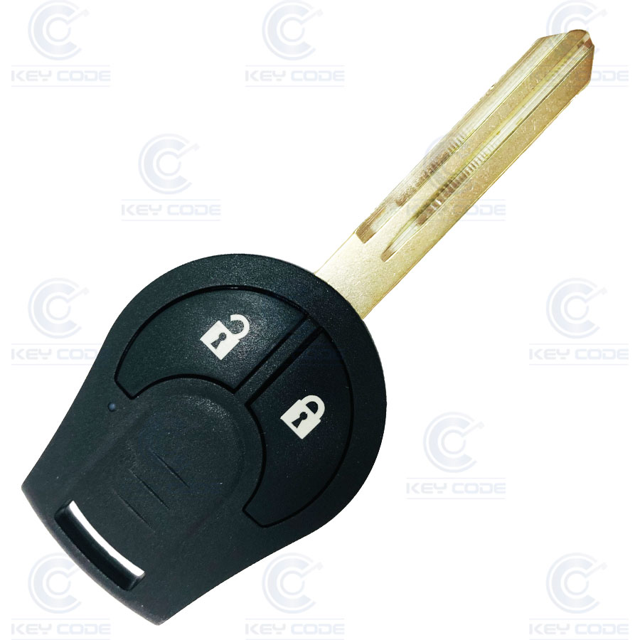 MANDO NISSAN MICRA, JUKE Y SUNNY K13 2 BOTONES (PCF7936) (H05611HA1A, H05611HB1A, 28268C990D, H0561C990D) 433 mhz FSK