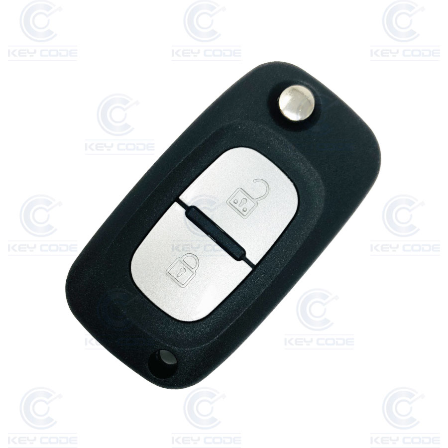 FLIP REMOTE WITH 2 BUTTONS FOR NISSAN MICRA, NAVARA AND NOTE (PCF7946) 433 Mhz ASK
