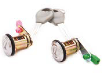 KIT DE SERRURES NISSAN DE MICRA, PATROL, PRIMERA, VANETTE + KIT D'INSERTS NSN11 (252550)