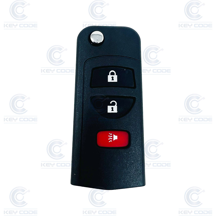 NISSAN CONVERTIBLE TO FOLDING REMOTE CASE 3 BUTTONS