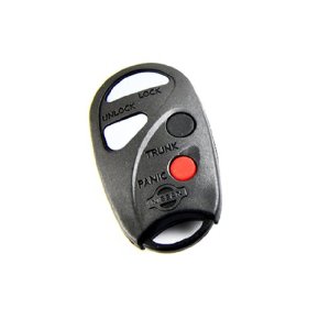 COQUE TELECOMMANDE INDEPENDANTE OVALE  NISSAN 4 BOUTONS 