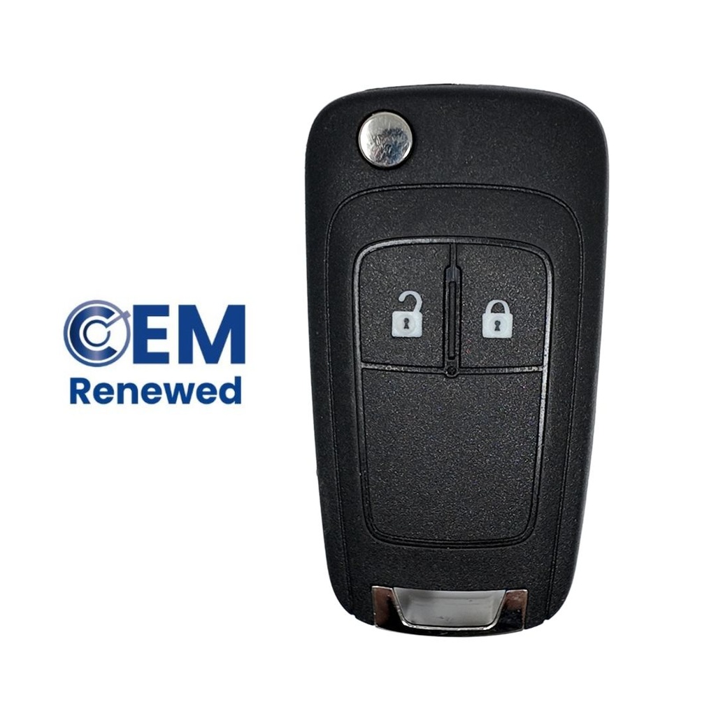 MANDO MERIVA B (2012-2014) 2 BOTONES PLEGABLE ORIGINAL PERFIL Z (95507074, 139020, 95507072, 95507076, 95507070) PCF7941 ID46 433 MHZ ASK