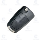 REMOTE ASTRA H/ZAFIRA B FOLDABLE 2 BUTTONS Z PROFILE HU100 VALEO (04-10) (9001124, 93178494) PCF7941 ID46 433MHZ - PREMIUM QUALITY -