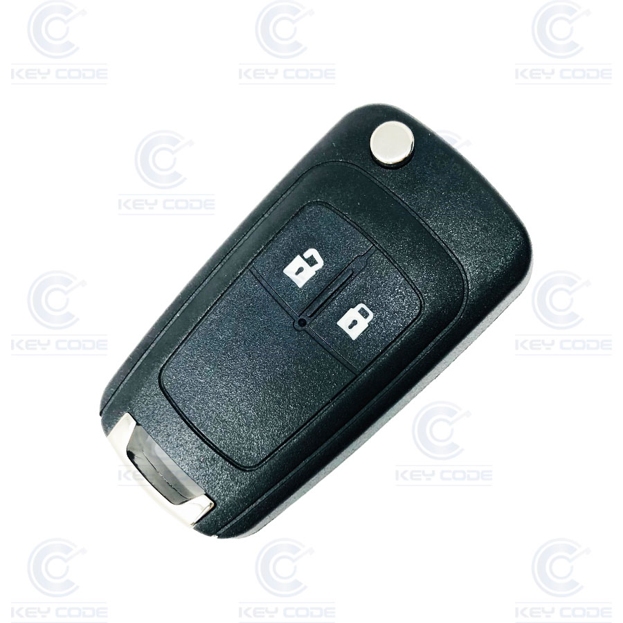 [OP101TE04-AF-P] VAUXHALL ASTRA J, INSIGNIA  KEY 2 BUTTONS REMOTE (09-11) (PROFILE Z) PCF7937E ID46 13271926, 13279280, 13524255 433 Mhz ASK - PREMIUM