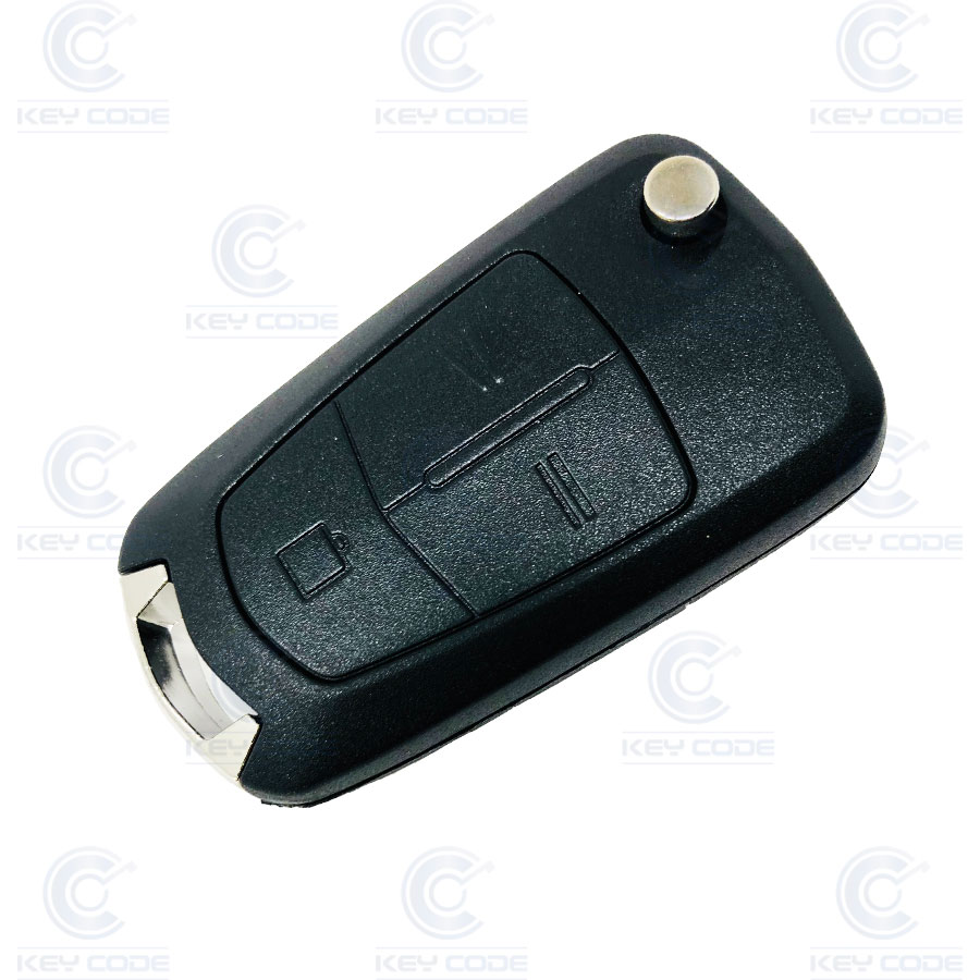 TELECOMMANDE VECTRA C 3 BOUTONS PROFIL H DELPHI (02-05) PCF7946 ID46 (9001353) ORIGINALE - 433 MHZ ASK Delphi: 93187508