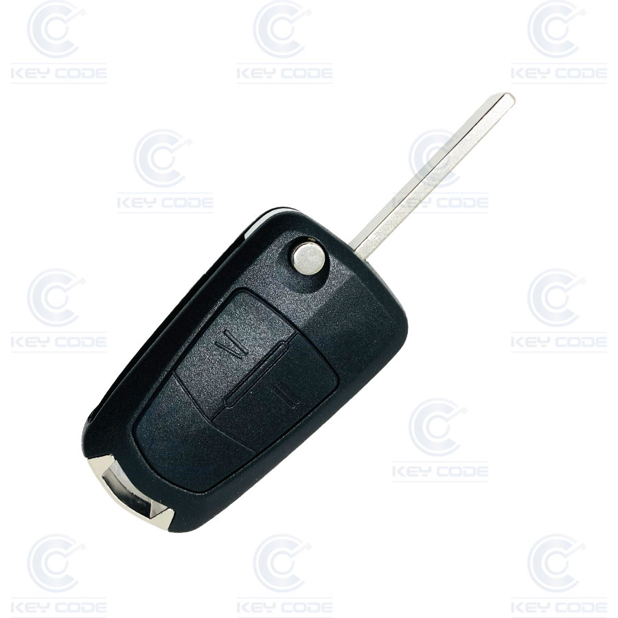 OPEL VECTRA C 2 BUTTONS FLIP REMOTE PROFIL Z AFTERMARKET (13189108, 93186345) PCF7946 ID46 433 Mhz ASK