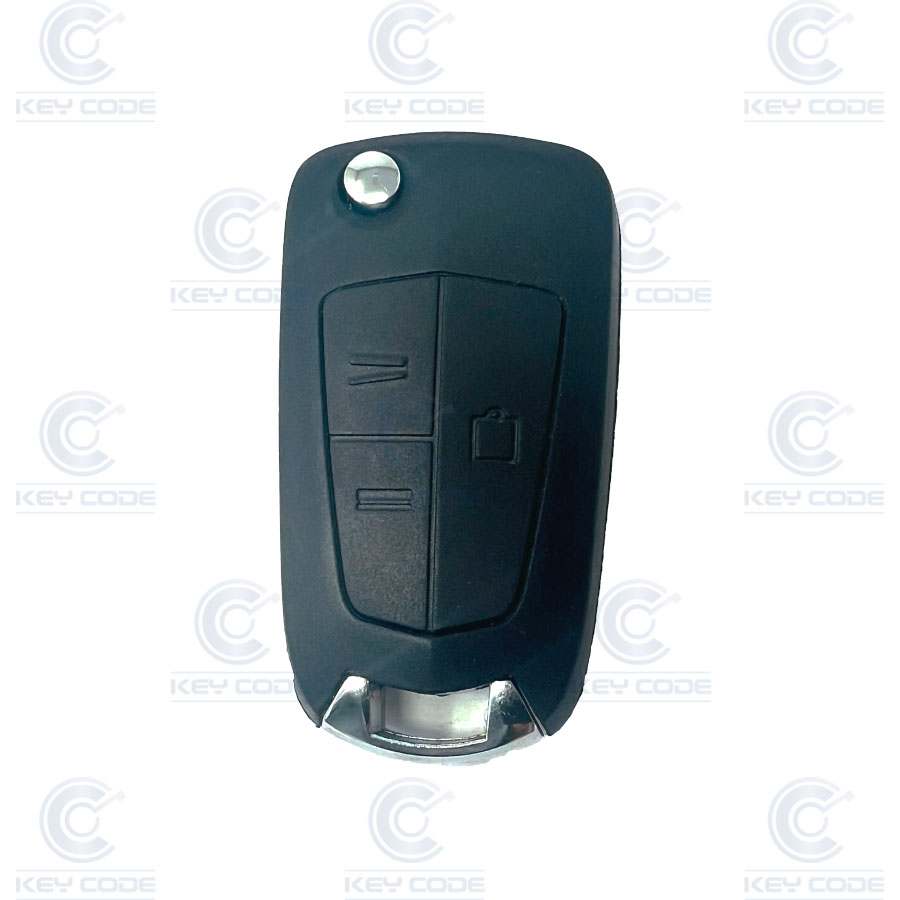 COQUE DE TÉLÉCOMMANDE CONVERTIBLE OPEL 3 BOUTONS PROFIL H