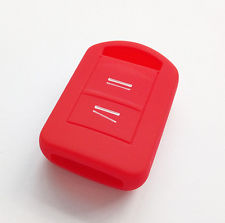 [OPFS2BC-R] SILICONE COVER FOR 2 BUTTON OPEL CORSA C REMOTES - RED 