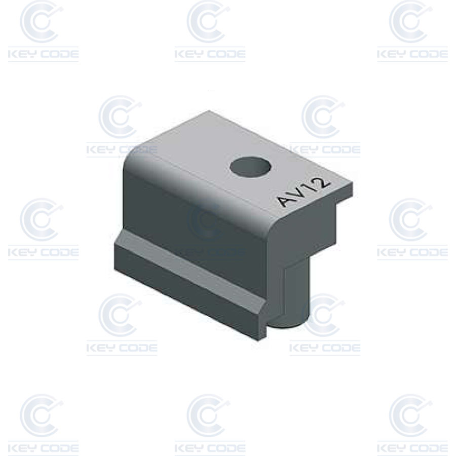 ADAPTADOR AV12 PARA MORDAZA DE MAQUINA DE CORTE KEYLINE PARA LLAVES FD40