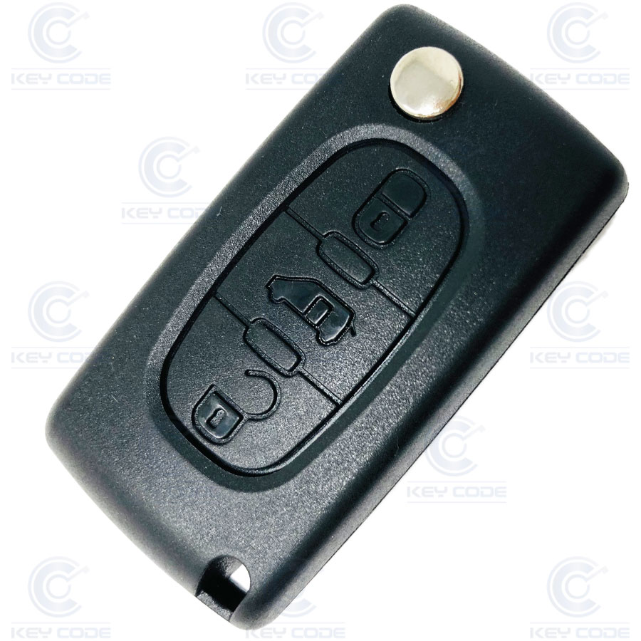 TELECOMMANDE PSA 207 SW-308 SW 3 BOUTONS (6490CS, 649078) PCF7961 ID46 433 Mhz ASK AFTER MARKET