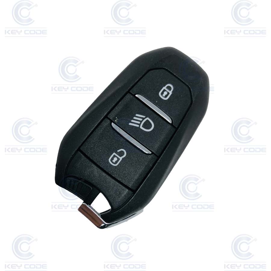 MANDO PSA 3008, 5008, EXPERT Y TRAVELLER DE 3 BOTONES MANOS LIBRES (9830474780, 98097814ZD) IM2A HITAG 128 BITS AES ID4  PCF7953M 433 mhz FSK -ORIGINAL 