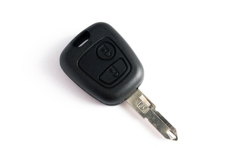 FIXED 2-BUTTON REMOTE CASE FOR PSA 206 NEIMAN