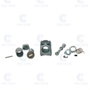 CERRADURA DESMONTADA DE PUERTA DE PSA 207 (2006-2013) Y 2008 (+2015) (9170CL, 9170CN) HU83 