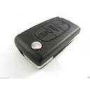 CARCASA MANDO PSA 407 PLEGABLE 3 BOTONES HU83 PILA CARCASA SIN LOGO BOTON MALETERO - CALIDAD PREMIUM