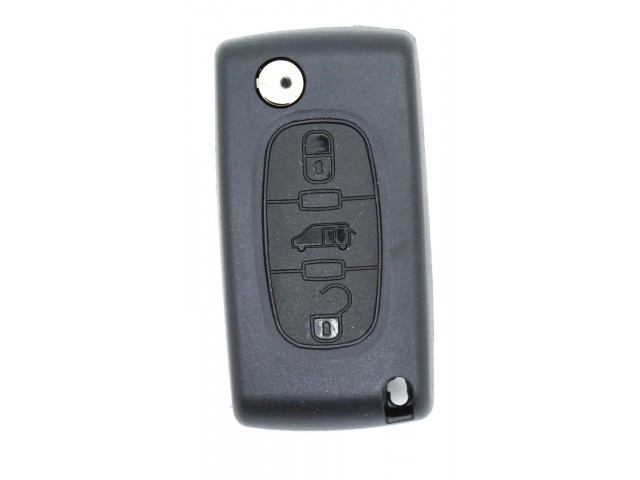 CARCASA MANDO EXPERT, JUMPY, SCUDO HU83 - PILA EN CIRCUITO - LISA 
