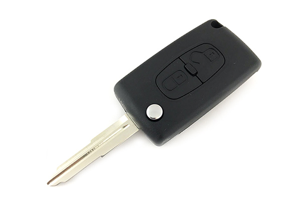 CARCASA DE MANDO PLEGABLE DE 2 BOTONES DE PSA C-CROSSER Y 4007 MIT11 