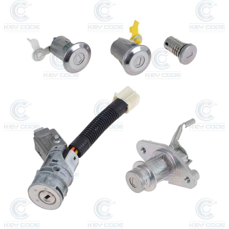 JUEGO DE CERRADURA PARA  PSA 107, PSA C1, TOYOTA AYGO (1608745780) PERFIL VA2 - ORIGINAL - 