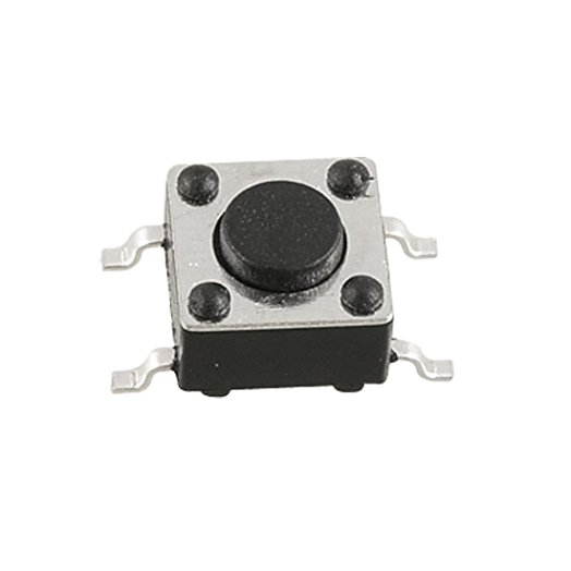 4-PIN SMD GARAGE REMOTE BUTTON (10 UNITS) 6x6x4.3 mm