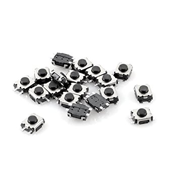 4-PIN MICRO SWITCH FOR PSA FLIP KEY (10 UNITS) 3.5x3x1.8 mm