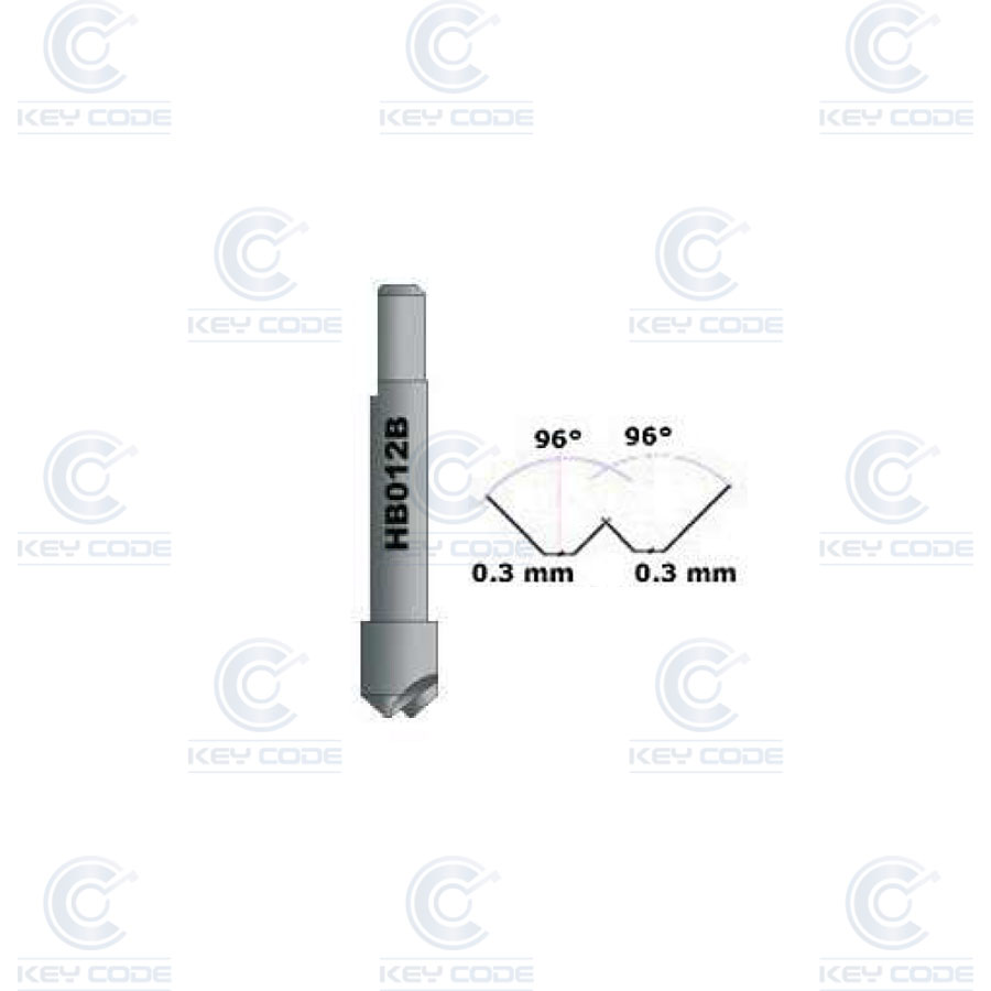 FRESA KEYLINE HSS-HB012B-D6-96°-P.2-2,8 RIC01779B