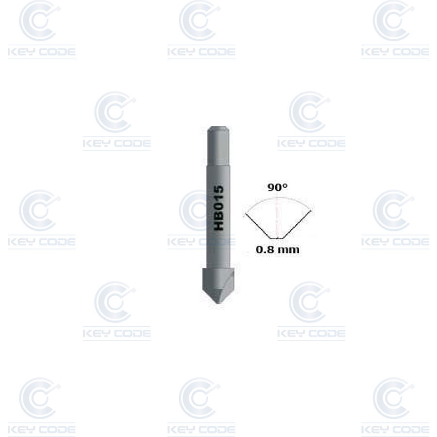 FRESA KEYLINE HSS HB015 D8 90° P.0,8 RIC01781B