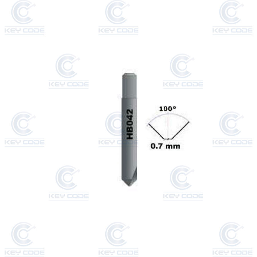 FRAISE KEYLINE HB042 D6 100° P.0,7 RIC01789B