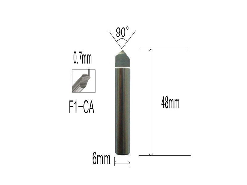 F1 0.7 MM BURR FOR KEYLINE CUTTING MACHINES