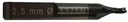 FRESA DE 2,5 MM WC011A PARA KEYLINE 994 RIC05304B