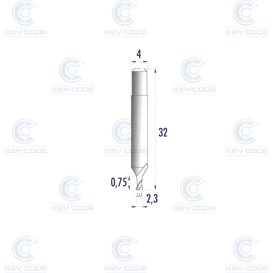 FRESA KEYLINE V016 RIC05506B PARA VERSA, NINJA VORTEX Y NINJA TOTAL