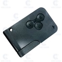 RNLT MEGANE II/SCENIC 3 BUTTONS CARD (02-10) AFTERMARKET WITH KEY BLADE (7701209132, 7701209135) PCF7947 ID46 433 mhz - PREMIUM
