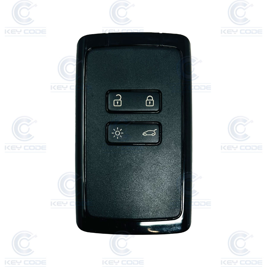 CARTE MAINS LIBRES 4 BOUTONS RNLT CLIO V, MEGANE IV, TALISMAN NCF29A1M HITAG AES 433 mhz (285974315R, 285973979R) ORIGINALE