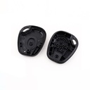COQUE TELECOMMANDE RENAULT 1 BOUTON CAOUTCHOUC AVEC INSERT VAC102 - PILE 2032