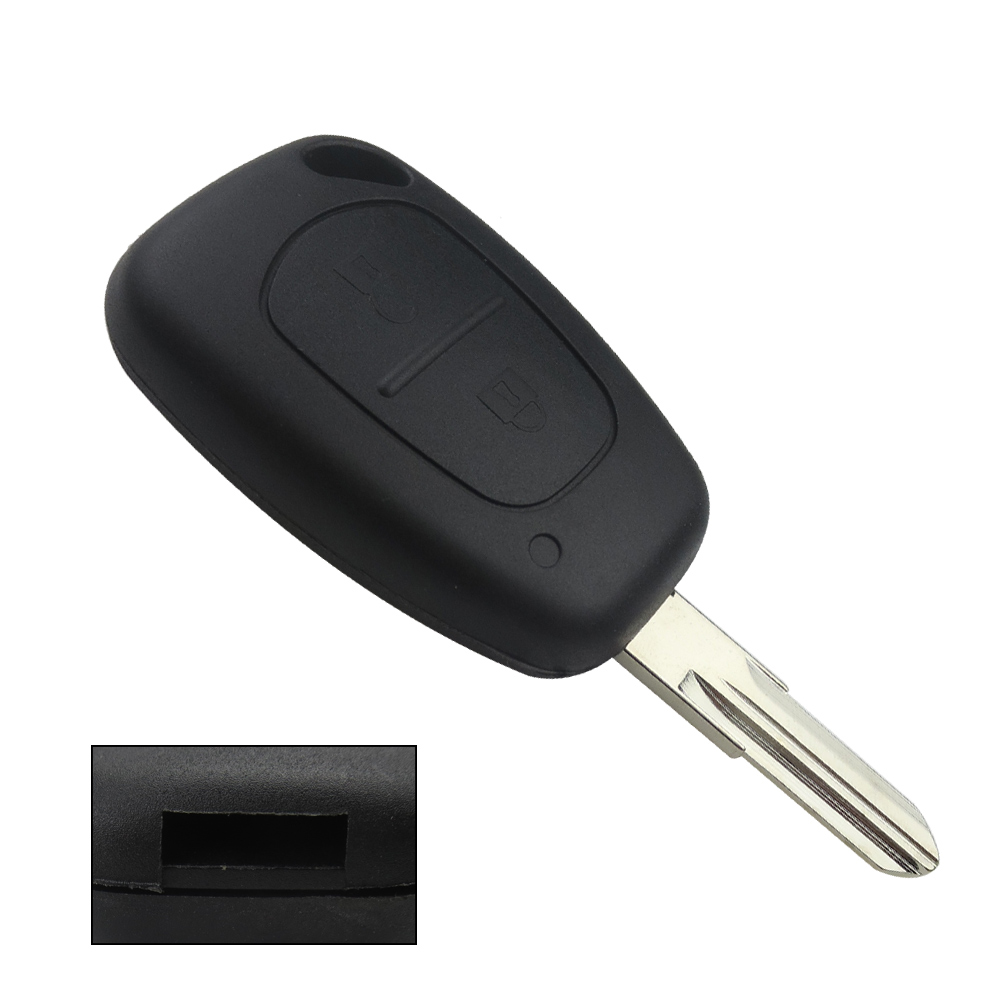 COQUE TELECOMMANDE RNLT MASTER/MOVANO/TRAFFIC 2 BOUTONS FIXE VAC102