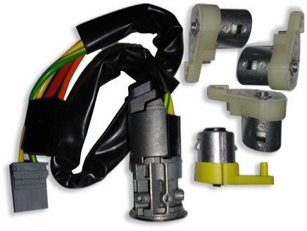 JUEGO CERRADURAS RNLT KANGOO (4 Cerraduras) - ORIGINAL - 