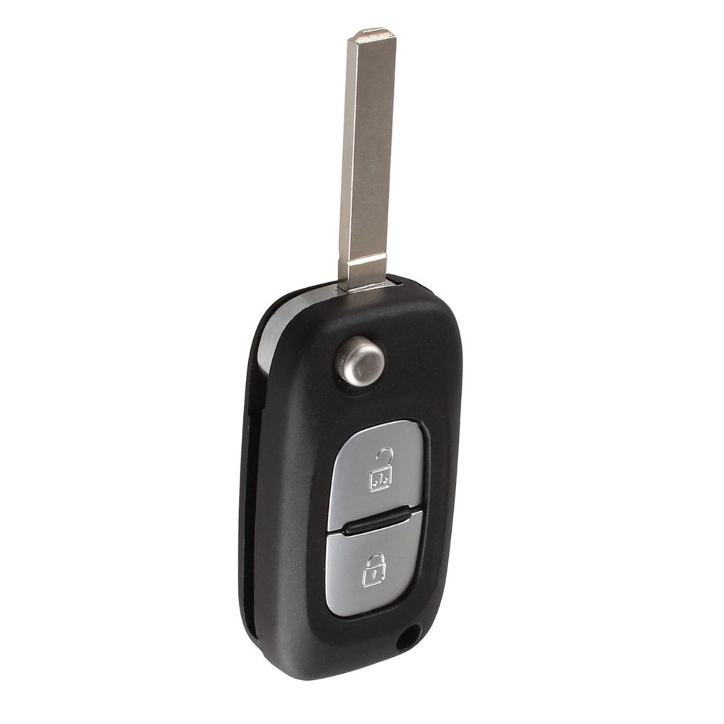 FOLDING REMOTE RENAULT CLIO III /TWINGO/KANGOO/MODUS 2 BUTTONS VA2 (7701210033) PCF7961 433 MHz ASK