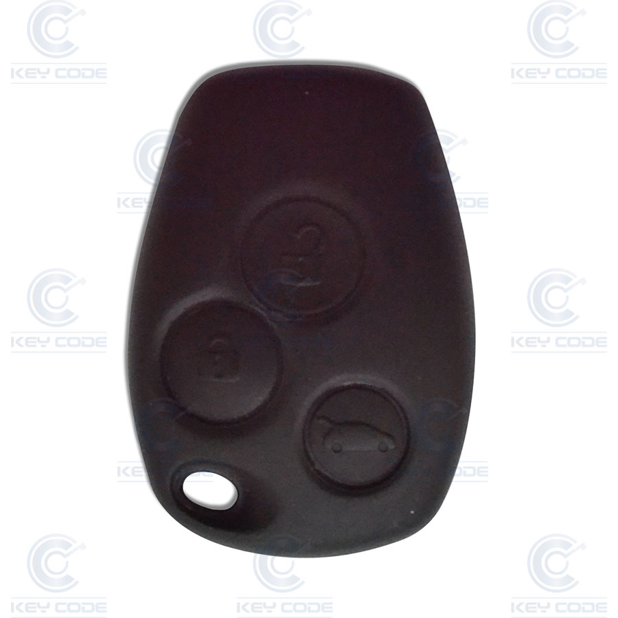TELECOMMANDE CLIO III, KANGOO II, MODUS FIXE 3 BOUTONS (PCF7947 ID46) (770120936) SANS LOGO ET EBAUCHE VAC102 433 mhz - ORIGINALE