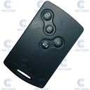 RNLT CLIO IV / CAPTUR 4 BUTTONS CARD HANDS FREE CARD PCF7945M (2013-1027) 285971998R 433 Mhz