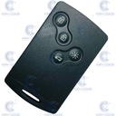 RENAULT CLIO IV, CAPTUR 4-BUTTON KEYLESS SMART CARD (285971998R) PCF7953 ID4A 433 MHz - PREMIUM QUALITY