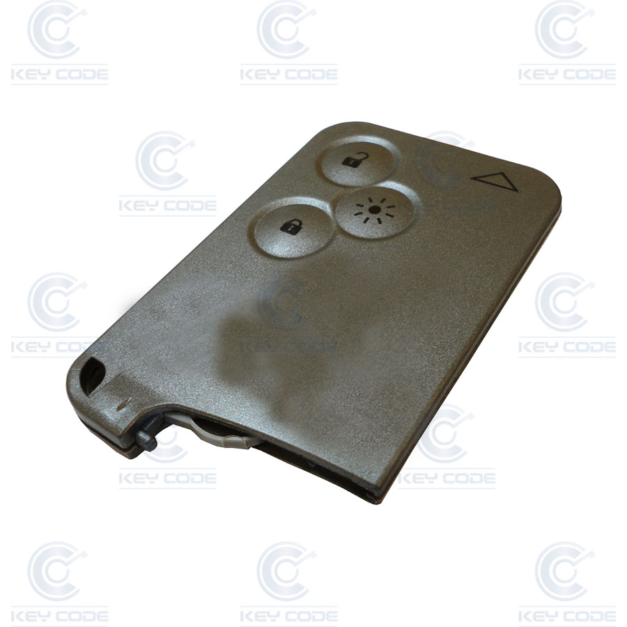 RENAULT LAGUNA II 3-BUTTON KEY CARD (02-09) (7701209124, 285971005R) PCF7936 433 MHz - ID46 ORIGINAL (BY VIN)