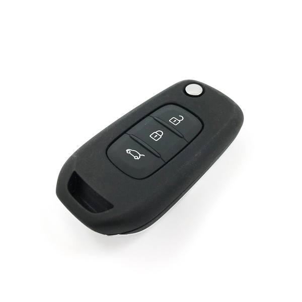 MANDO PLEGABLE DE 3 BOTONES DE RENAULT KADJAR, MEGANE, SYMBOL (805679815R) PCF7961M 4A VA2 433 Mhz - ORIGINAL