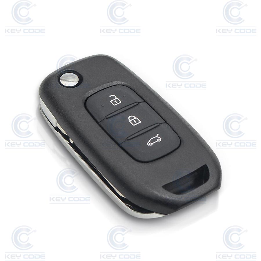 CARCASA MANDO PLEGABLE RENAULT 3 BOTONES VA6 