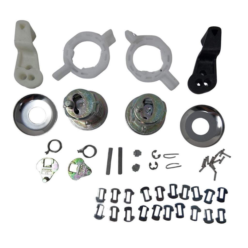 JEU DE SERRURE DE PORTE DÉMONTÉ RNLT POUR CLIO II, MEGANE II (98-05) 7701468982, 7701471222, 7701472806 NE72
