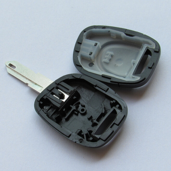 CAPA DE CONTROLE REMOTO FIXA DE 1 BOTÃO PARA CLIO II/KANGOO II COM PILHA NA COCA