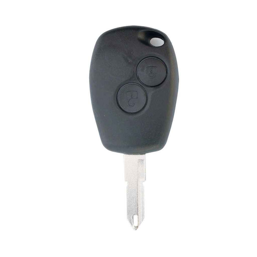 CARCASA MANDO RNLT KANGOO III FIJO 2 BOTONES NEIMAN (PILA EN CARCASA)