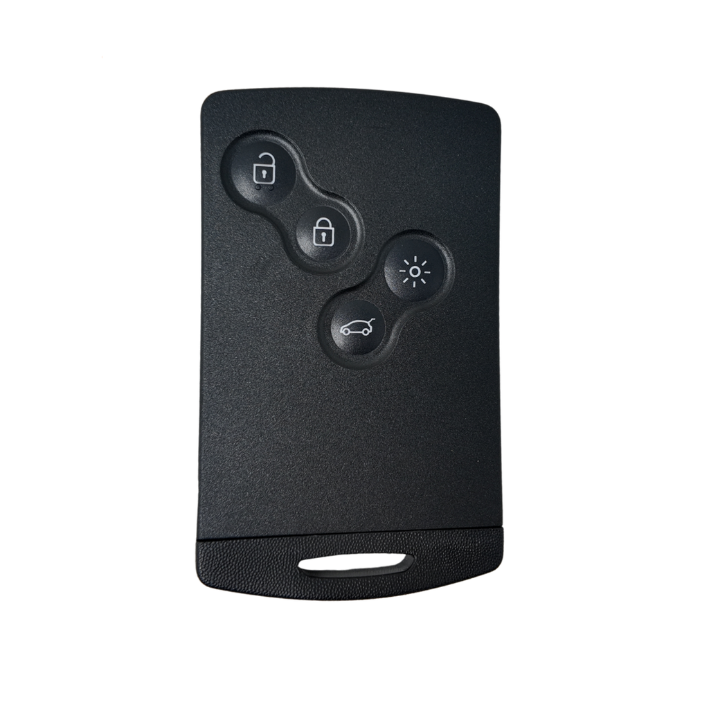 COQUE CARTE RNLT MEGANE III, LAGUNA, CLIO 4, 4 BOUTONS AVEC EBAUCHE (CLIPSABLE)