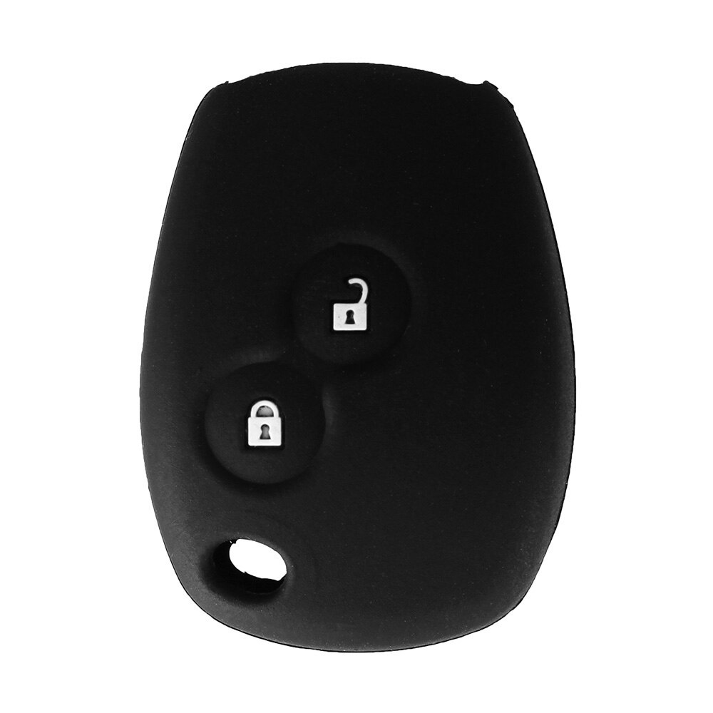 ETUI EN SILICONE POUR TELECOMMANDES FIXES AVEC 2 BOUTONS POUR RNLT - NOIR