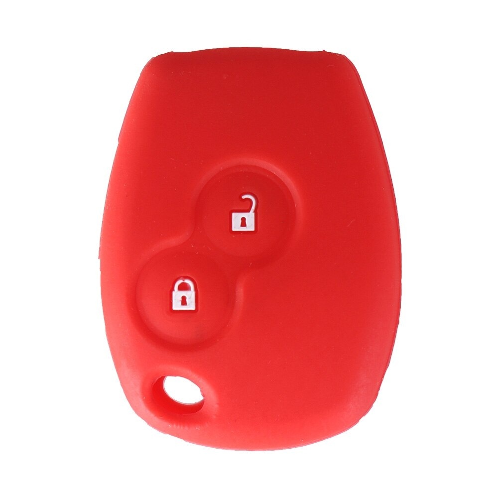 SILICONE CASE FOR RNLT FIXED REMOTES WITH 2 BUTTONS - RED