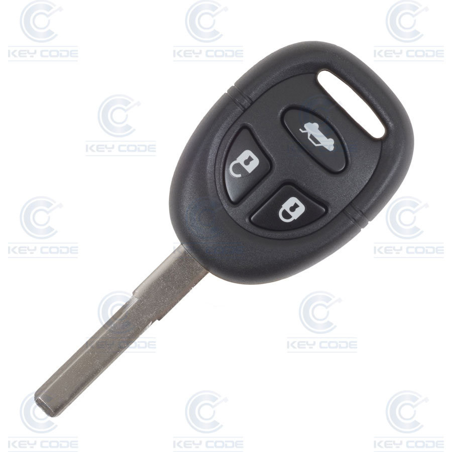 MANDO FIJO SAAB 3 BOTONES (400128898) PARA SAAB 9-3 (1999-2002), SAAB 9-5 (1999-2010) ID13 JMA TP03 433MHZ FSK - ORIGINAL -
