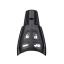 CARCASA MANDO KEYLESS SAAB 9. 4 BOTONES SIN SOPORTE DE PILA 
